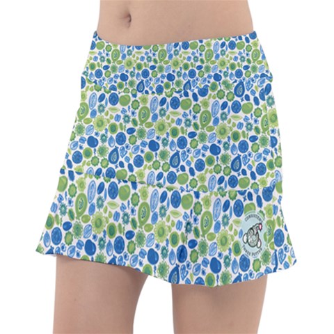 Blue Green Paisley Skirt - C3P Golf