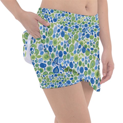 Blue Green Paisley Skirt - C3P Golf