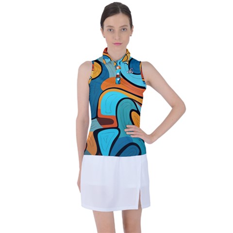 Disco Picasso Ladies Polo - C3P Golf