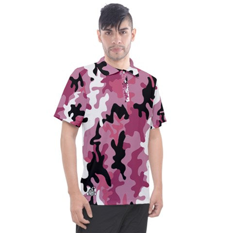 Pink Camo Polo - C3P Golf