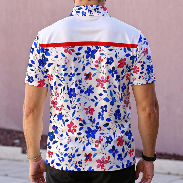 RWB Flowers Polo - C3P Golf