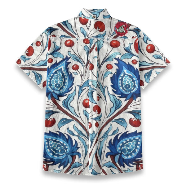 Paisley and Holly Breathable Button up Shirt - C3P Golf