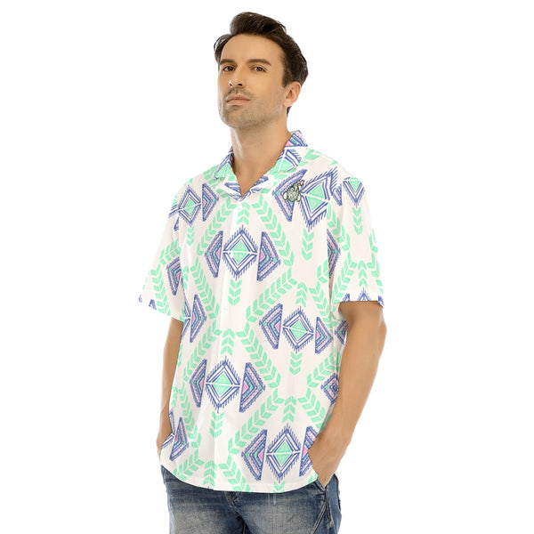 This Way Button Up Hawaiian Shirt - C3P Golf