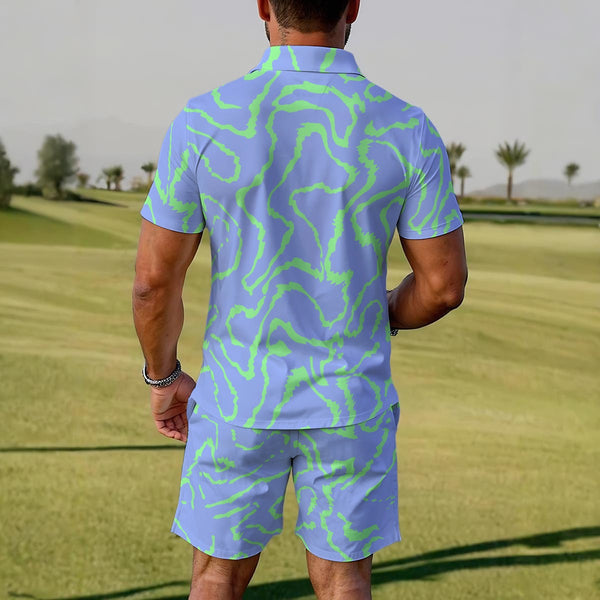 Yellow Ribbons Q Zip Outfit - C3P Golf