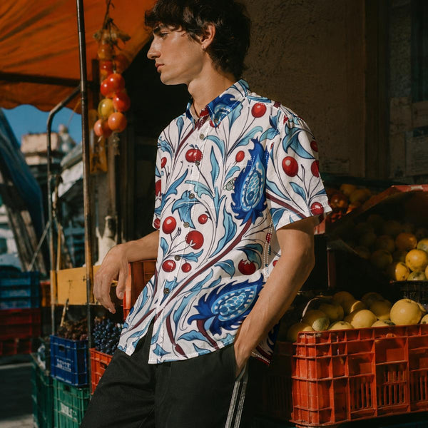 Paisley and Holly Breathable Button up Shirt - C3P Golf