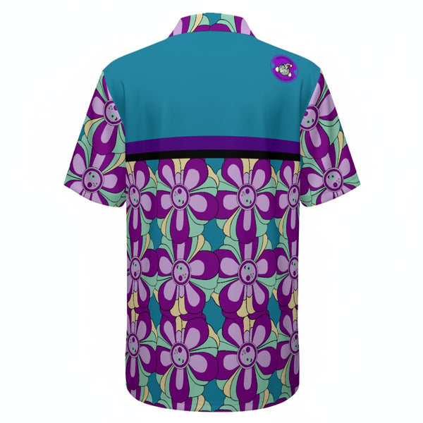 Good Morning Purple Q Zip Polo - C3P Golf
