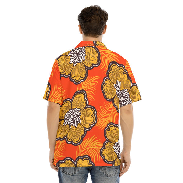 Big Orange Hawaiian Shirt - C3P Golf