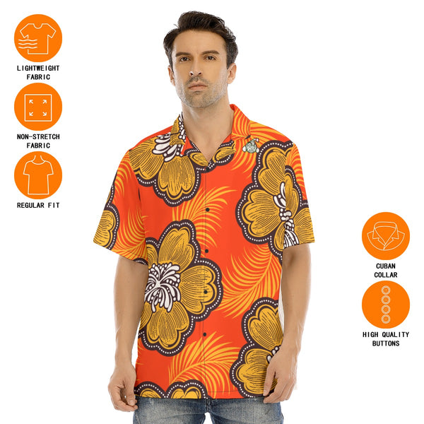 Big Orange Hawaiian Shirt - C3P Golf