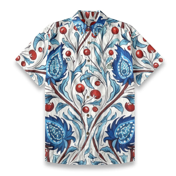 Paisley and Holly Breathable Button up Shirt - C3P Golf