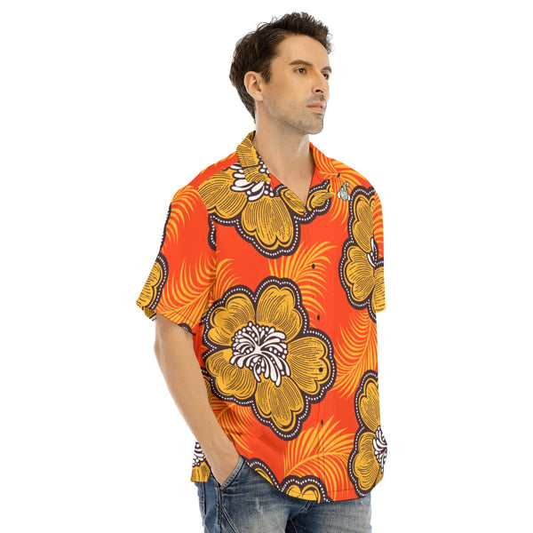 Big Orange Hawaiian Shirt - C3P Golf