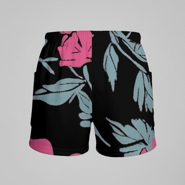 Contrast Flowers Sports Dress Set - C3P Golf