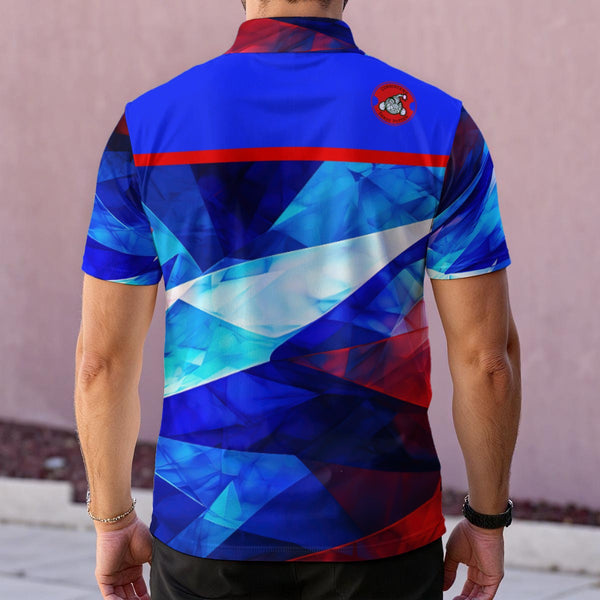 Bleutiful Patriot  Button up Polo - C3P Golf
