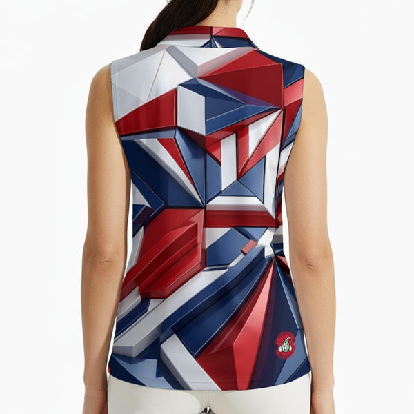 The 4th Women's Sleeveless Polo  - C3P Golf