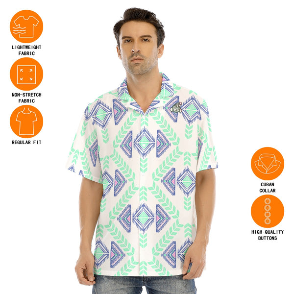 This Way Button Up Hawaiian Shirt - C3P Golf
