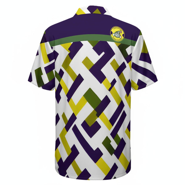 Doin Lines Q Zip Polo - C3P Golf