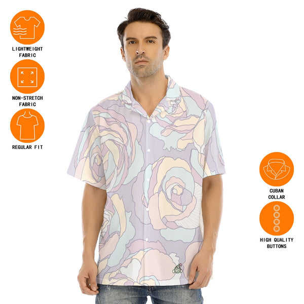 Pastels Button Up Hawaiian Shirt - C3P Golf