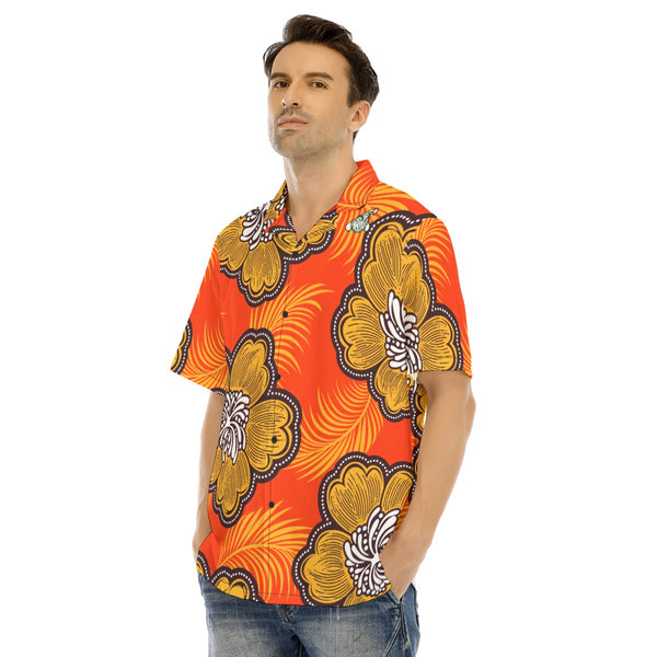 Big Orange Hawaiian Shirt - C3P Golf