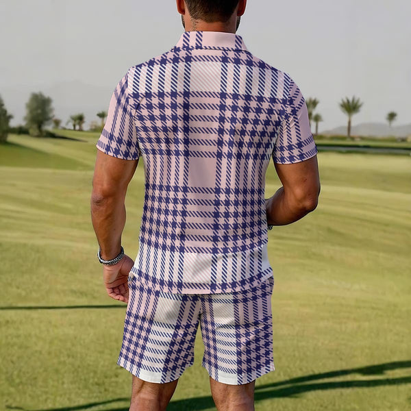 Twill Q Zip Outfit - C3P Golf