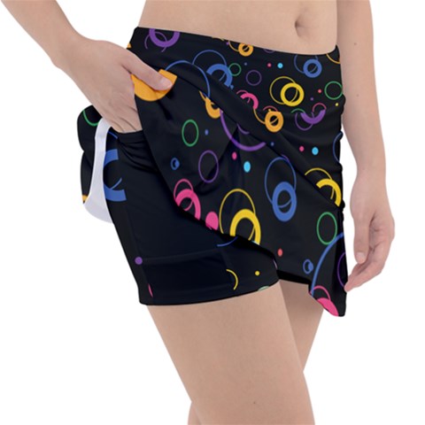 Arcadia Circles Black Skirt - C3P Golf