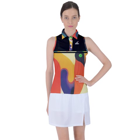 Lava Lamp Ladies Polo - C3P Golf