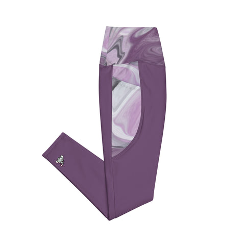 Purple Lava Leggings - C3P Golf