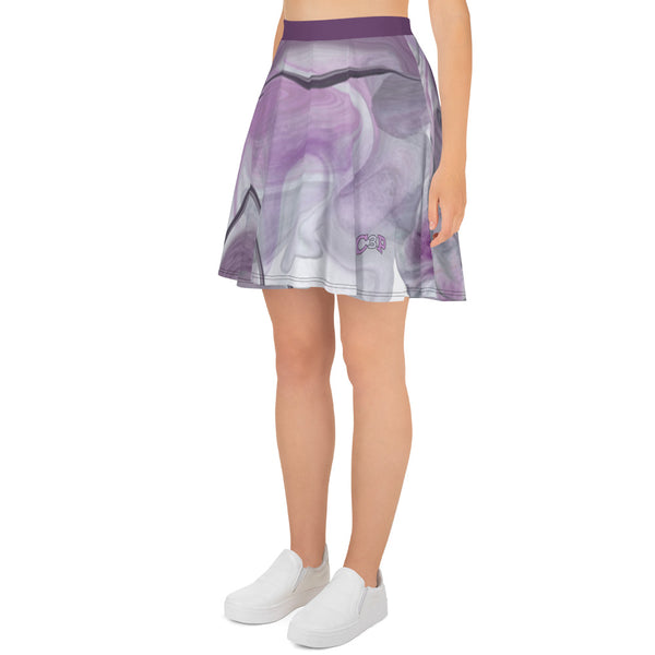 Purple Lava Skater Skirt - C3P Golf