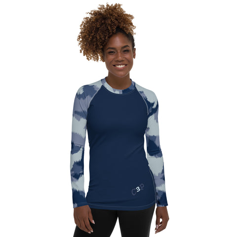 C3P Shark Attack Ladies Rash Guard - C3P Golf