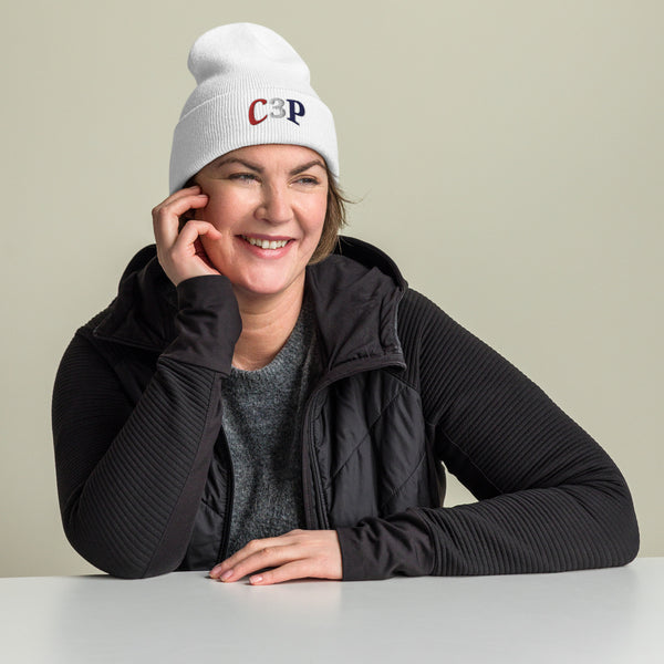 RWB Cuffed Beanie - C3P Golf