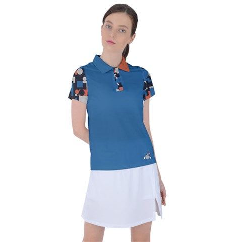 Burnt Blue Women's Polo - HFM Golf