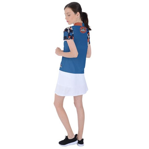 Burnt Blue Women's Polo - HFM Golf