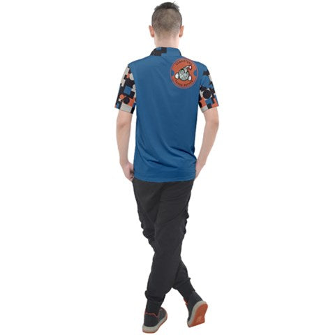 Burnt Blue Men's Polo - HFM Golf