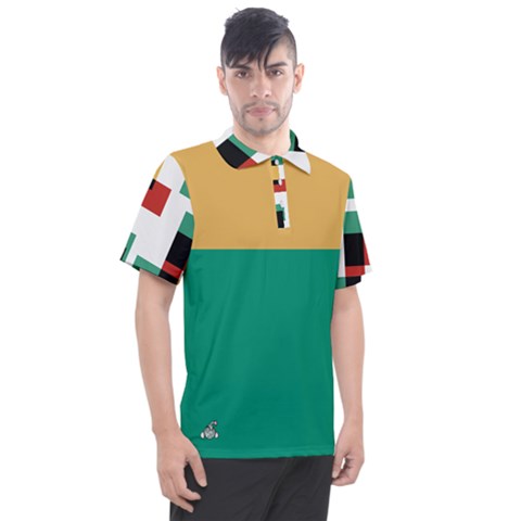 Geometric Men's Polo - HFM Golf