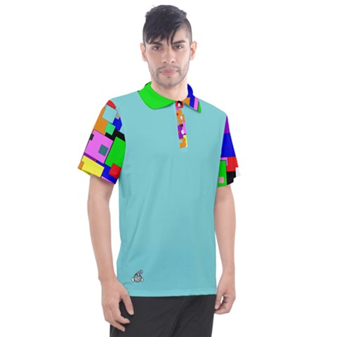 Patches Blue Polo - C3P Golf
