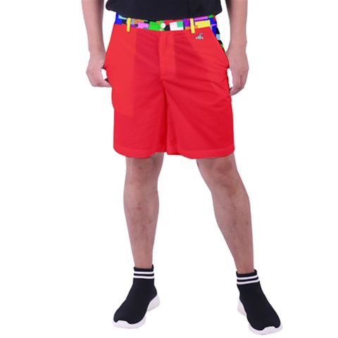 Patches Red Shorts - HFM Golf