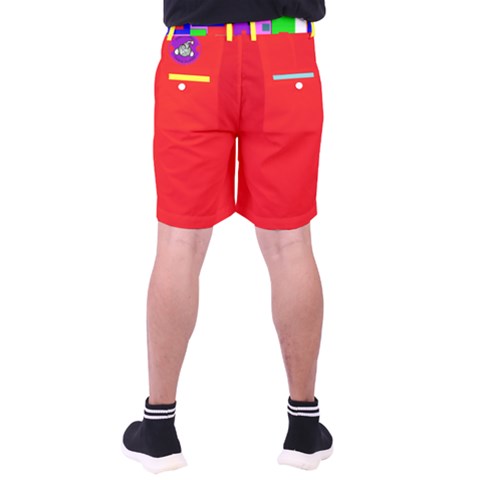 Patches Red Shorts - HFM Golf