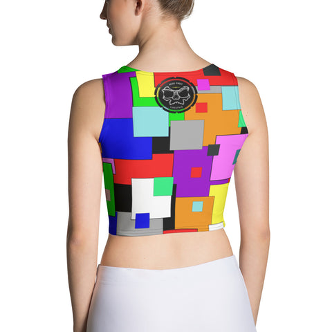 Patches Crop Top - Girls Tanks