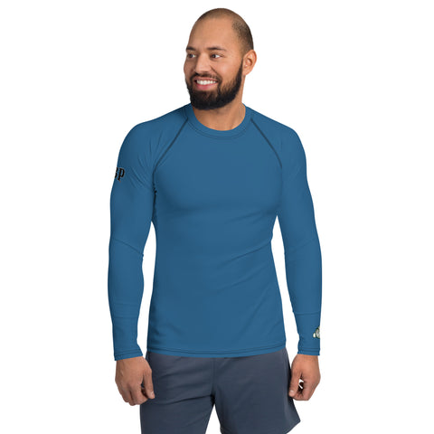 Burnt Blue Rash Guard - C3P Golf