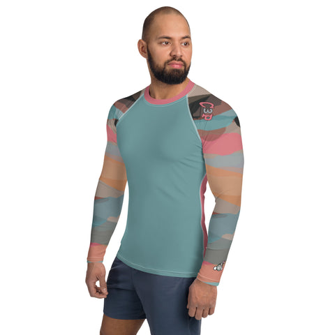 Sunset Party Bomb Rash Guard - C3P Golf