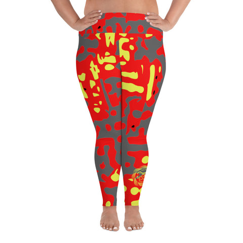 Red Maze PS - Leggings