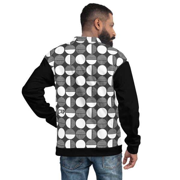 C3P B/W Bomber Jacket - C3P Golf