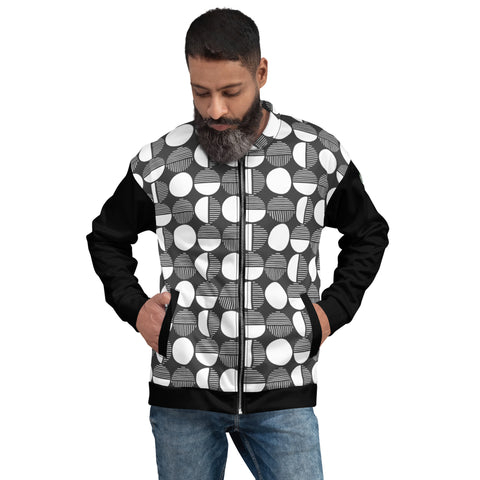 C3P B/W Bomber Jacket - C3P Golf