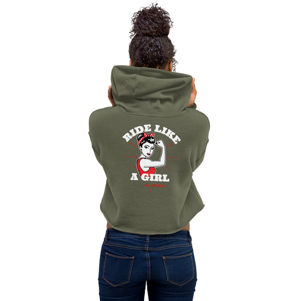 Ride Like a Girl Crop - WarmUps