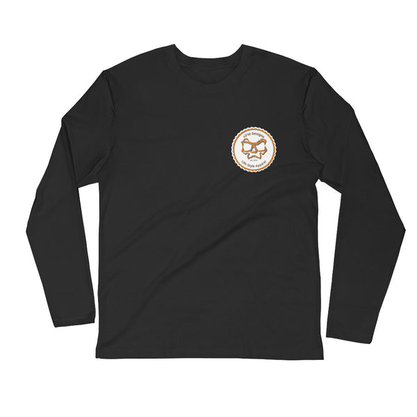Skully Legend Orange - Long Sleeve Guys T