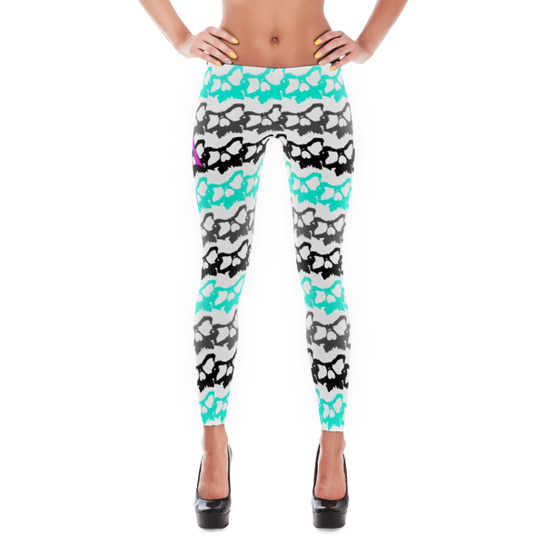 Skully Wave -  Leggings