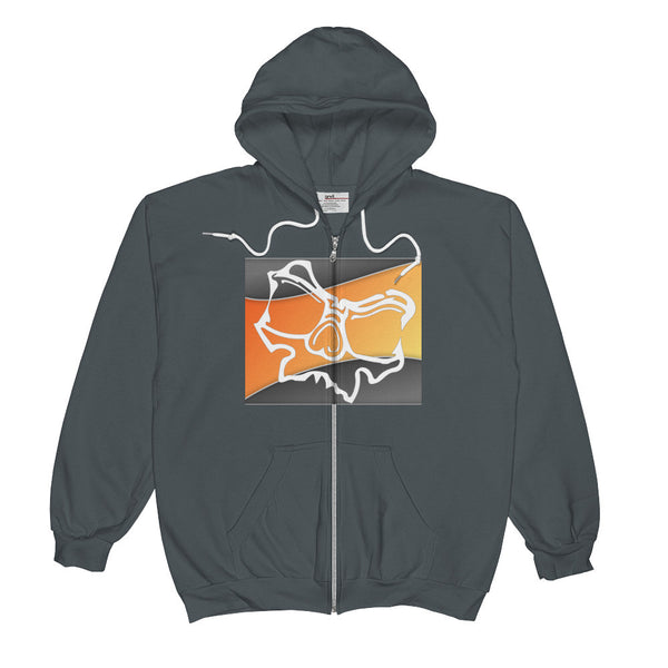 Skully Sunset - Zip up WarmUps