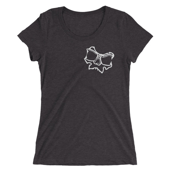 White Skully - Girls T