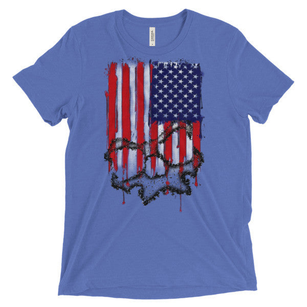 Old Glory- Tri-Blend Guys T
