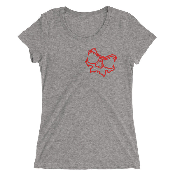 Red Skully - Girls T