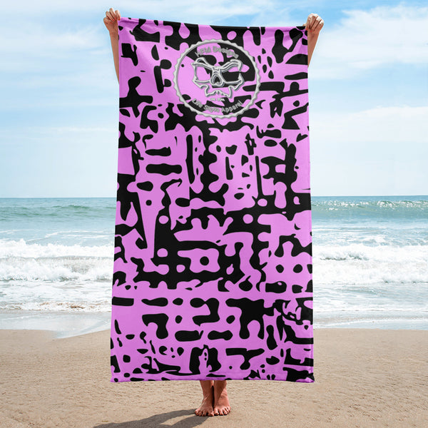 Maze Pink Towel - ExtraZ