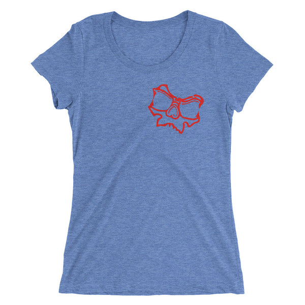 Red Skully - Girls T